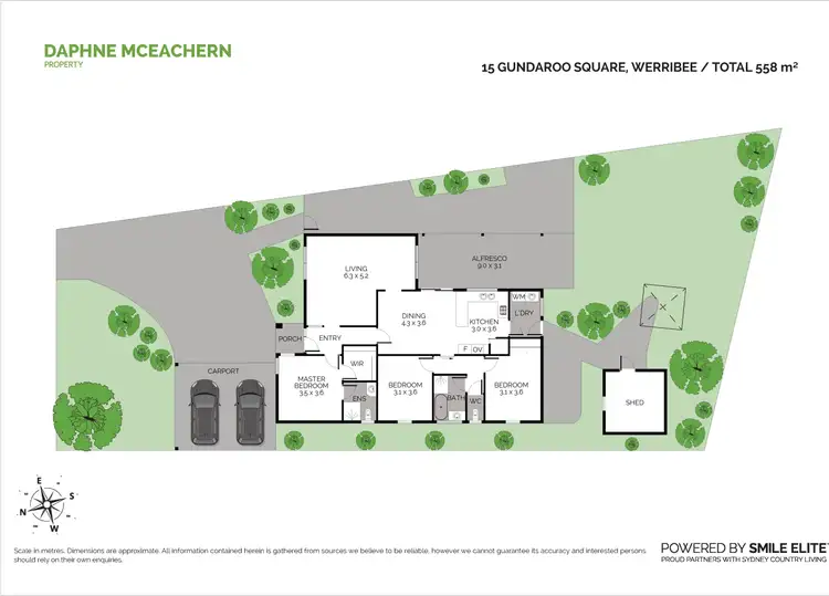 Floorplan of Homely house listing, 15 Gundaroo Square, Werribee VIC 3030