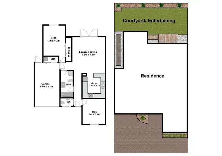 Floorplan of Homely villa listing, 3/137-139 Toongabbie Road, Toongabbie NSW 2146