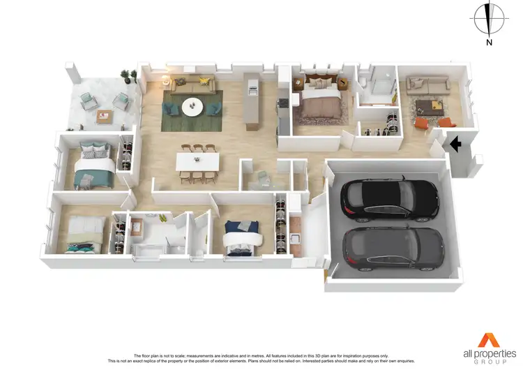 Floorplan of Homely house listing, 12 Mount Edwards Street, Park Ridge QLD 4125