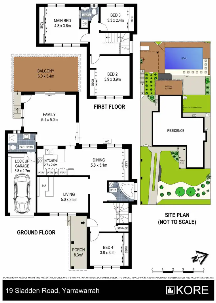 Floorplan of Homely house listing, 19 Sladden Road, Yarrawarrah NSW 2233