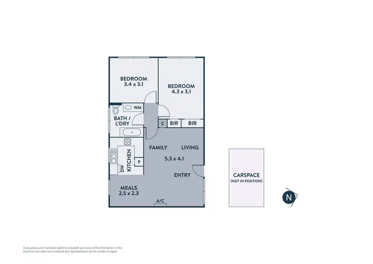 Floorplan of Homely apartment listing, 6/66 Dundas Street, Thornbury VIC 3071