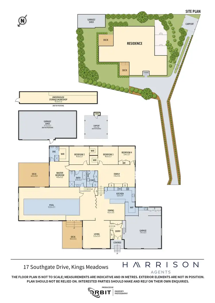 Floorplan of Homely house listing, 17 Southgate Drive, Kings Meadows TAS 7249
