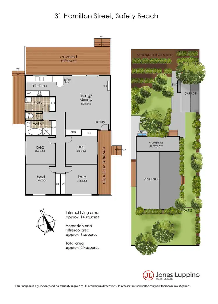 Floorplan of Homely house listing, 31 Hamilton Street, Safety Beach VIC 3936