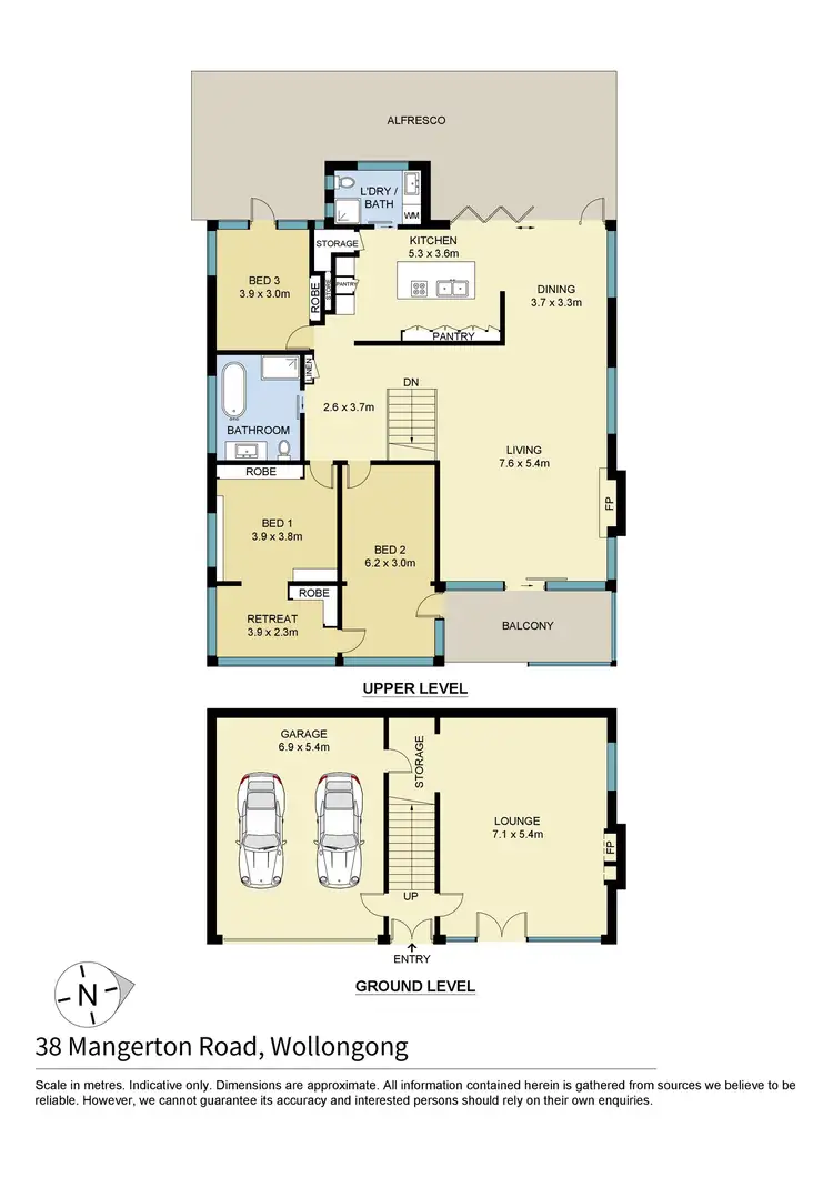 Floorplan of Homely house listing, 38 Mangerton Road, Wollongong NSW 2500