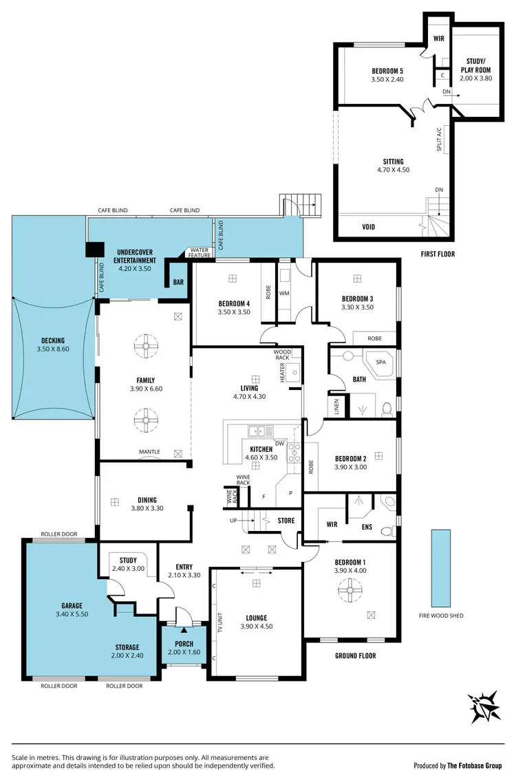 Floorplan of Homely house listing, 17 Esperance Boulevard, Seaford Rise SA 5169