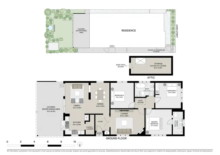 Floorplan of Homely house listing, 95 James Street, Leichhardt NSW 2040