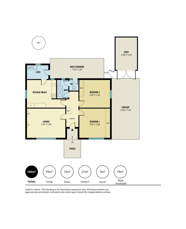 Floorplan of Homely house listing, 6 McCann Avenue, Glenelg North SA 5045