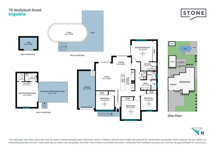 Floorplan of Homely house listing, 76 Wollybutt Road, Engadine NSW 2233