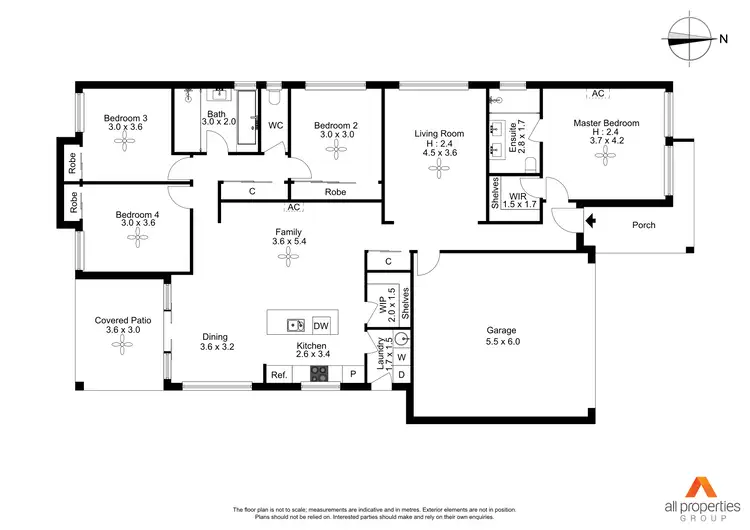 Floorplan of Homely house listing, 116 Vineyard Drive, Greenbank QLD 4124