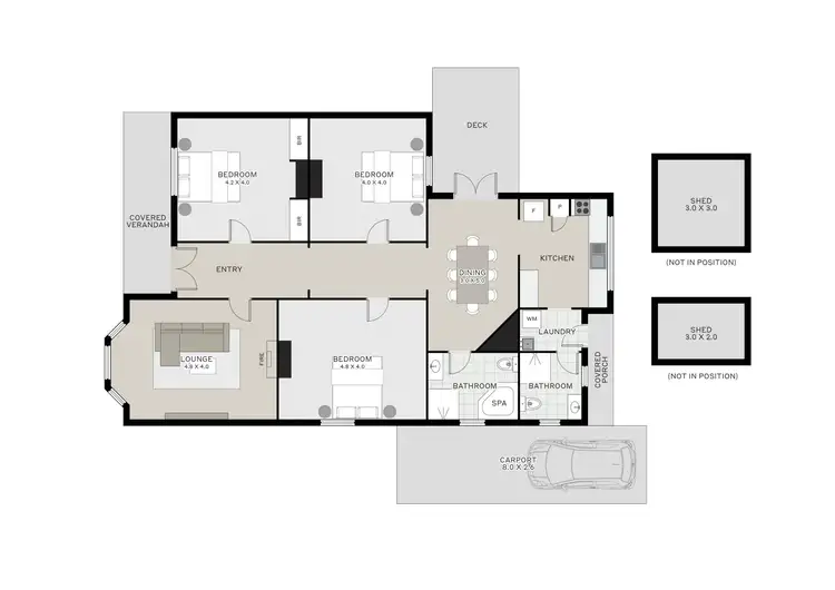 Floorplan of Homely house listing, 47 Gleadow Street, Invermay TAS 7248