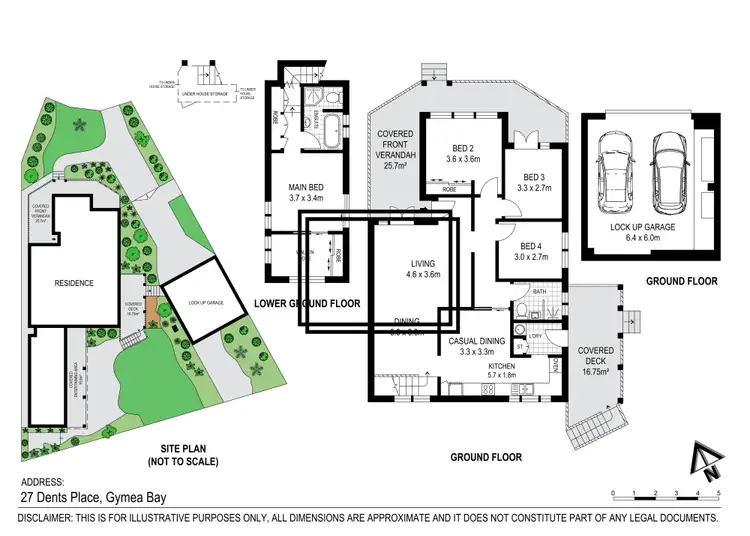 Floorplan of Homely house listing, 27 Dents Place, Gymea Bay NSW 2227