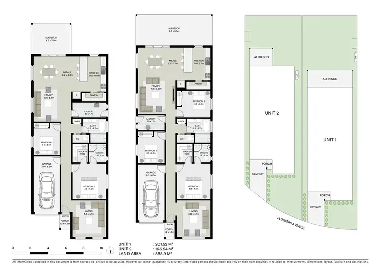 Floorplan of Homely land listing, 8 Flinders Avenue, Mudgee NSW 2850