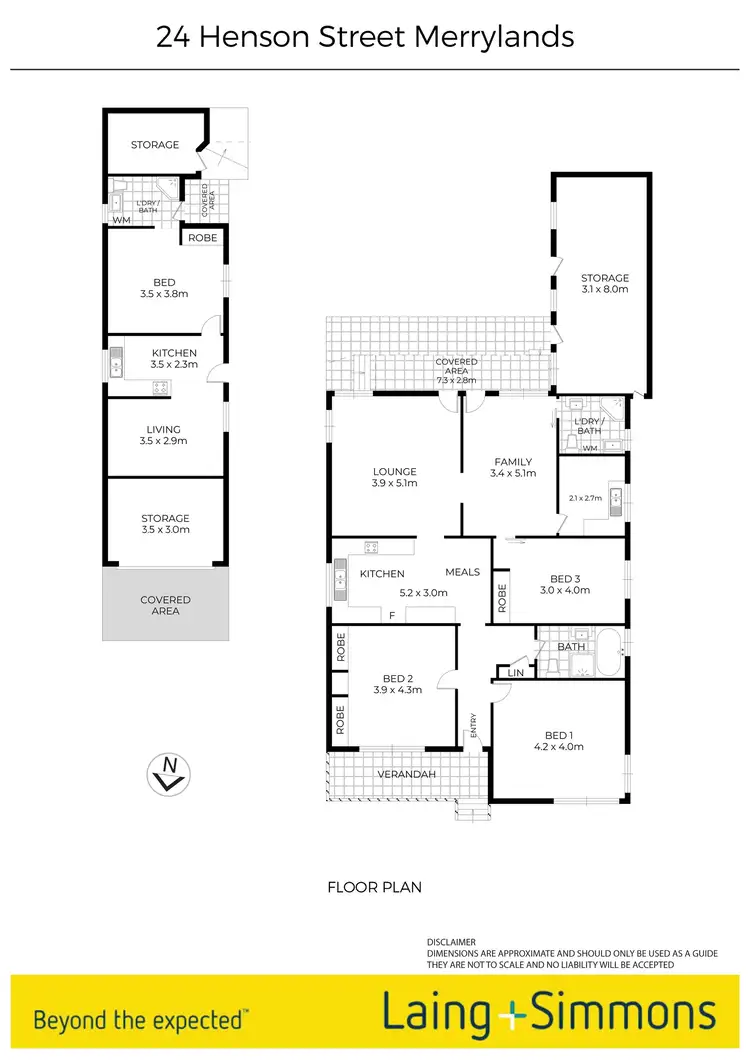 Floorplan of Homely house listing, 24 Henson Street, Merrylands NSW 2160