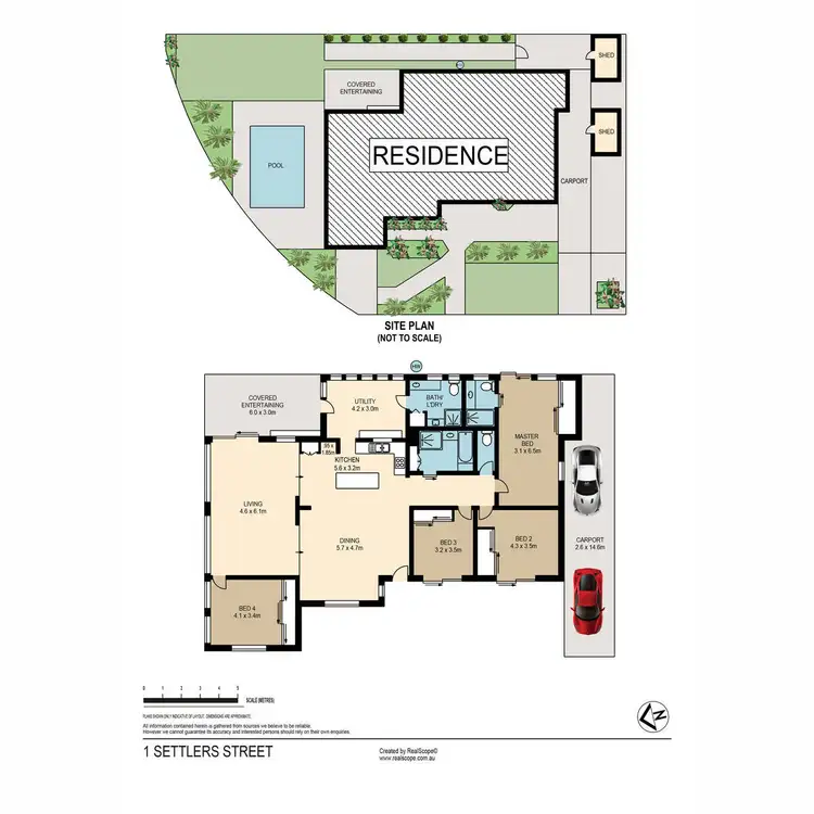 Floorplan of Homely house listing, 1 Settlers Street, Carindale QLD 4152