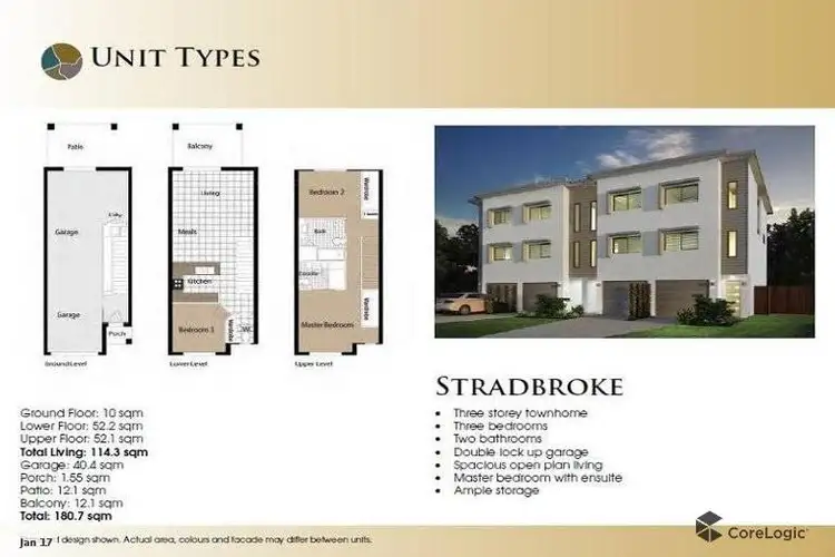 Floorplan of Homely townhouse listing, 77/26 Yaun Street, Coomera QLD 4209