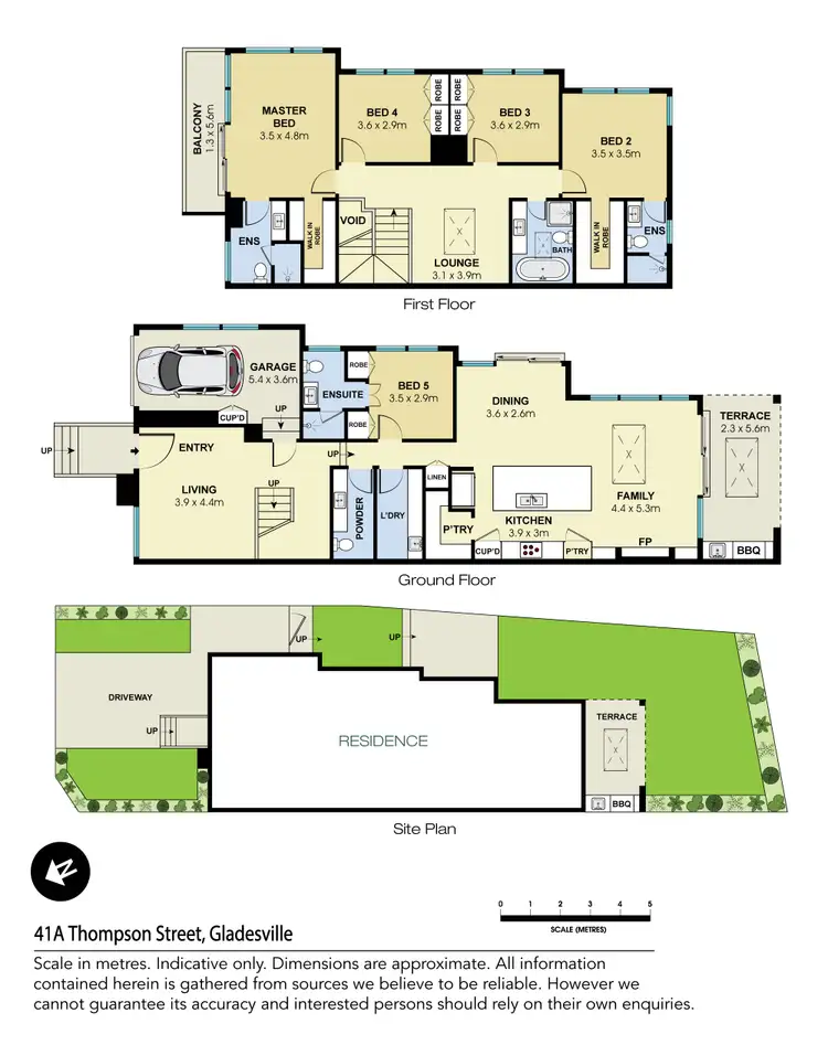 Floorplan of Homely house listing, 41a Thompson Street, Gladesville NSW 2111