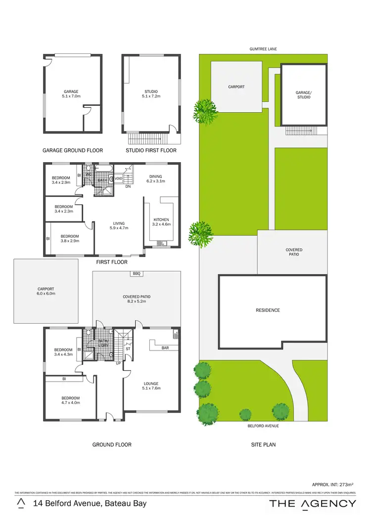 Floorplan of Homely house listing, 14 Belford Avenue, Bateau Bay NSW 2261