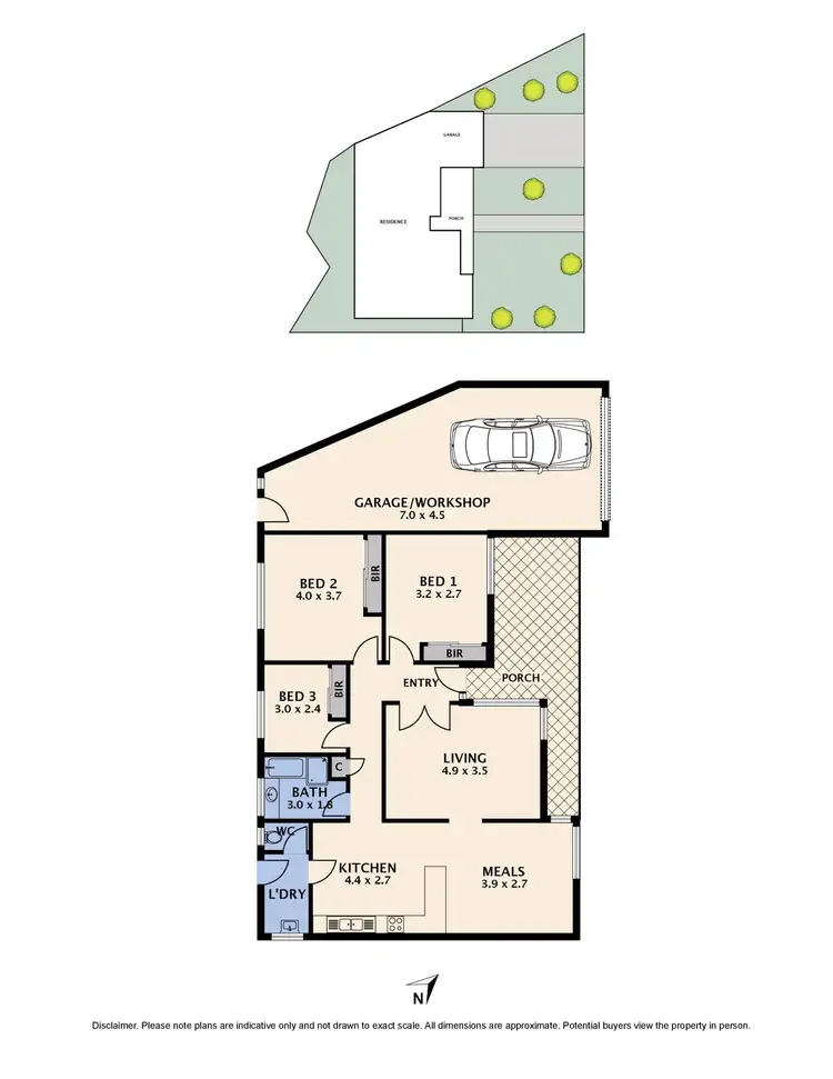 Floorplan of Homely house listing, 171 Hickford Street, Reservoir VIC 3073