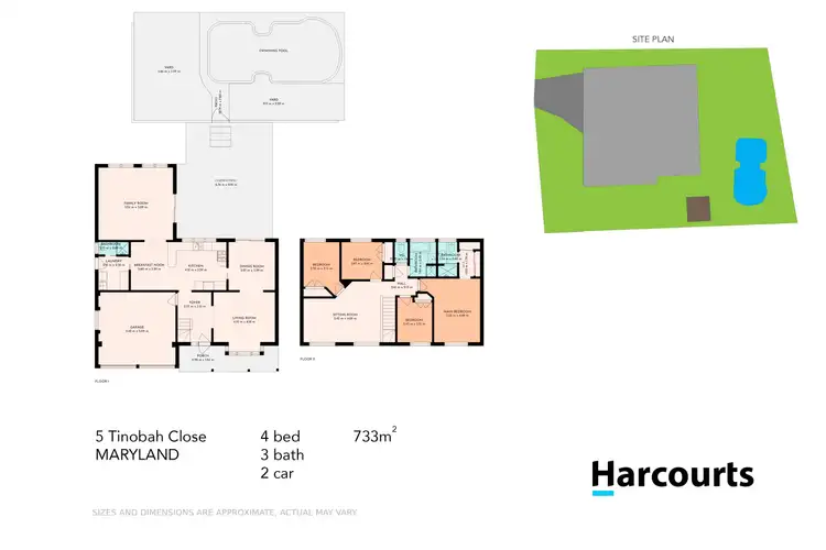 Floorplan of Homely house listing, 5 Tinobah Place, Maryland NSW 2287