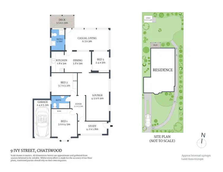Floorplan of Homely house listing, 9 Ivy Street, Chatswood NSW 2067