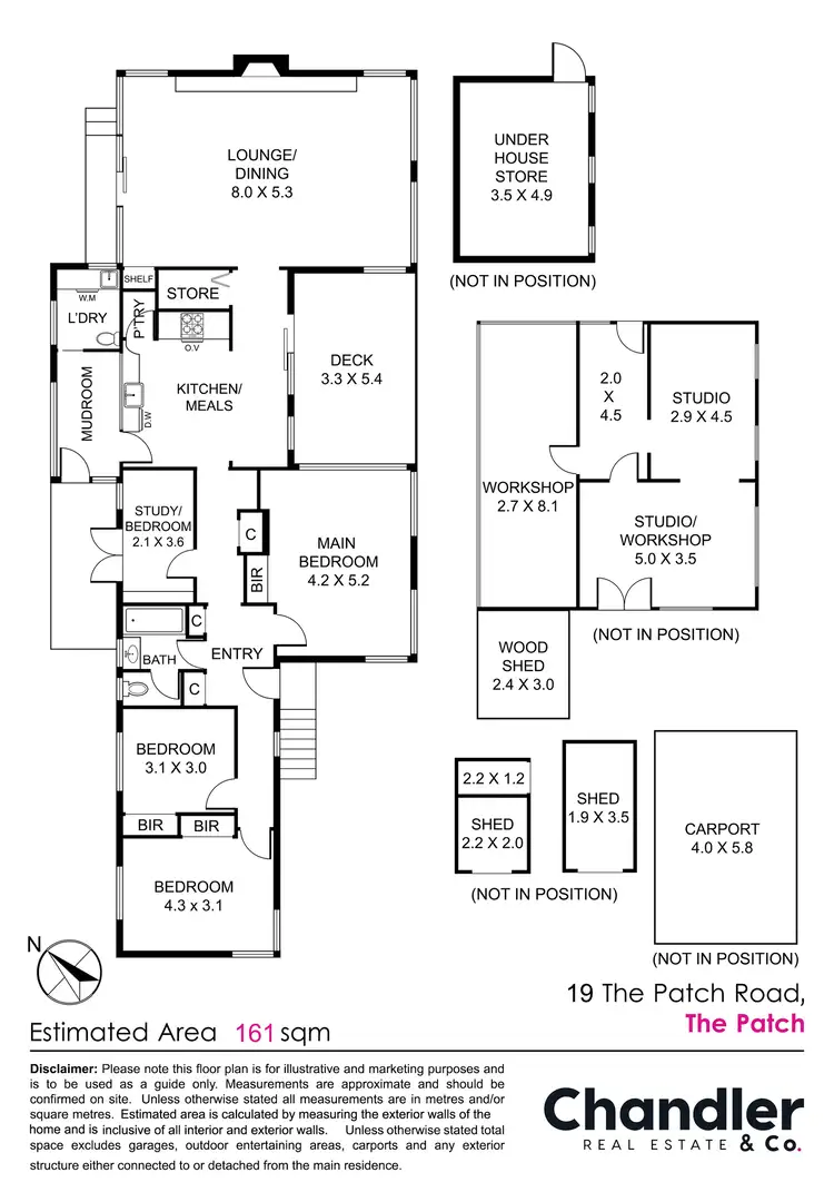 Floorplan of Homely house listing, 19 The Patch Road, The Patch VIC 3792