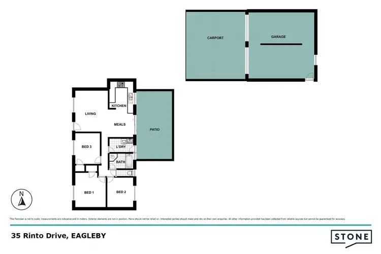 Floorplan of Homely house listing, 35 Rinto Drive, Eagleby QLD 4207