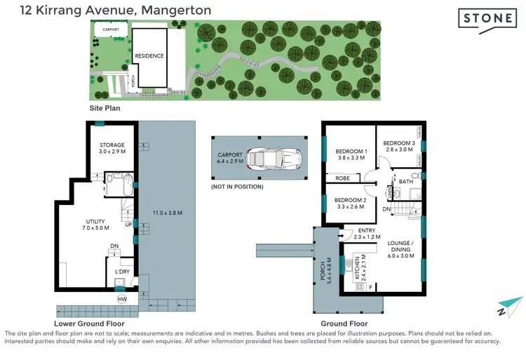 Floorplan of Homely house listing, 12 Kirrang Avenue, Mangerton NSW 2500