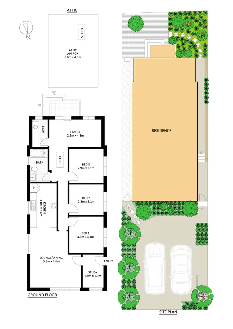 Floorplan of Homely house listing, 58 Barden Street, Tempe NSW 2044