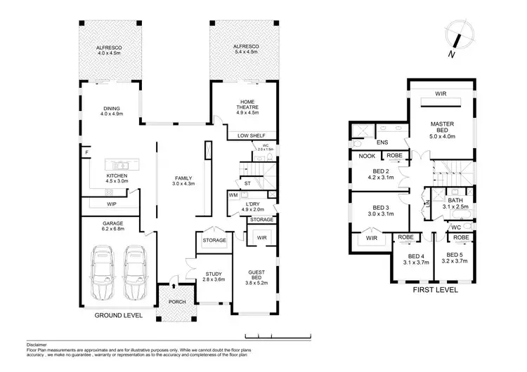 Floorplan of Homely house listing, 3 Willcox Crescent, Kellyville NSW 2155