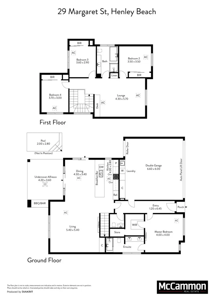 Floorplan of Homely house listing, 29 Margaret Street, Henley Beach SA 5022