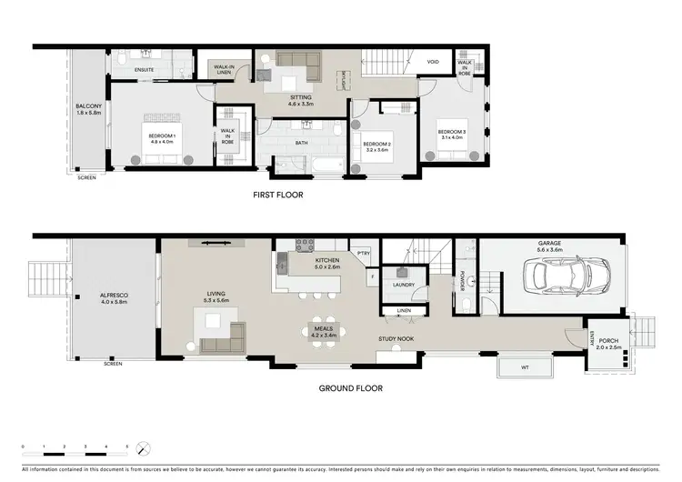 Floorplan of Homely townhouse listing, 65A Lakedge Avenue, Berkeley Vale NSW 2261