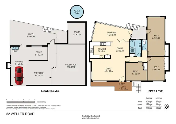 Floorplan of Homely house listing, 52 Weller Road, Tarragindi QLD 4121