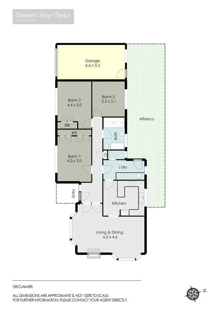 Floorplan of Homely house listing, 301 Forest Street, Wendouree VIC 3355
