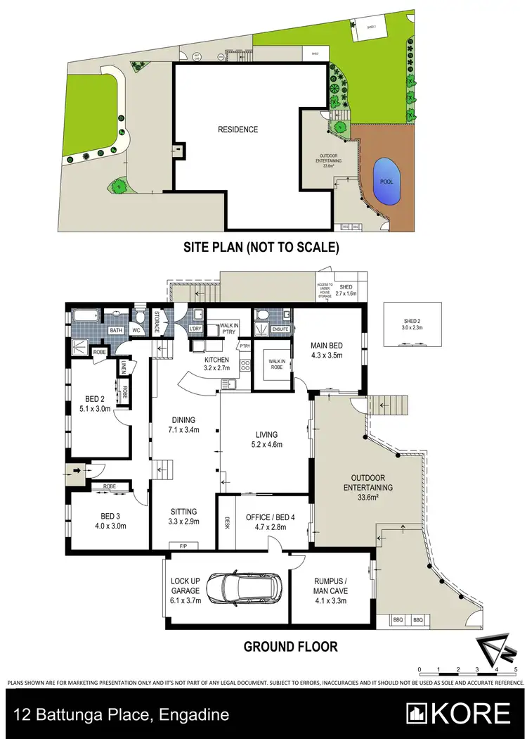 Floorplan of Homely house listing, 12 Battunga Place, Engadine NSW 2233