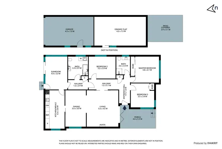 Floorplan of Homely house listing, 50 Cedar Street, Thomastown VIC 3074