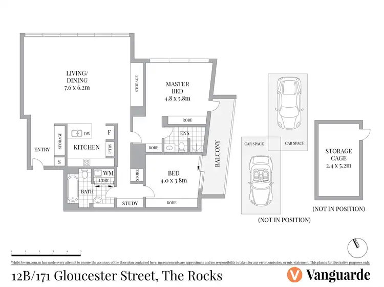 Floorplan of Homely apartment listing, 12B/171 Gloucester Street, The Rocks NSW 2000