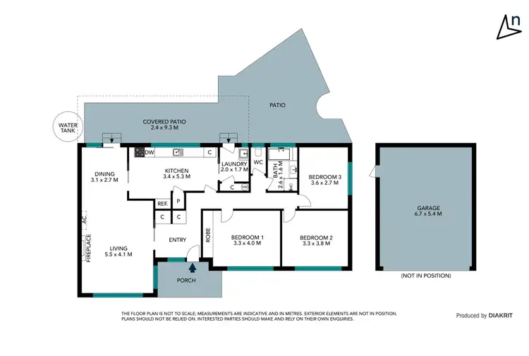 Floorplan of Homely house listing, 14 Greenbrook Drive, Epping VIC 3076