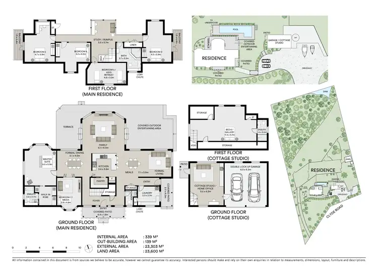 Floorplan of Homely rural property listing, 74 Clyde Road, Holgate NSW 2250