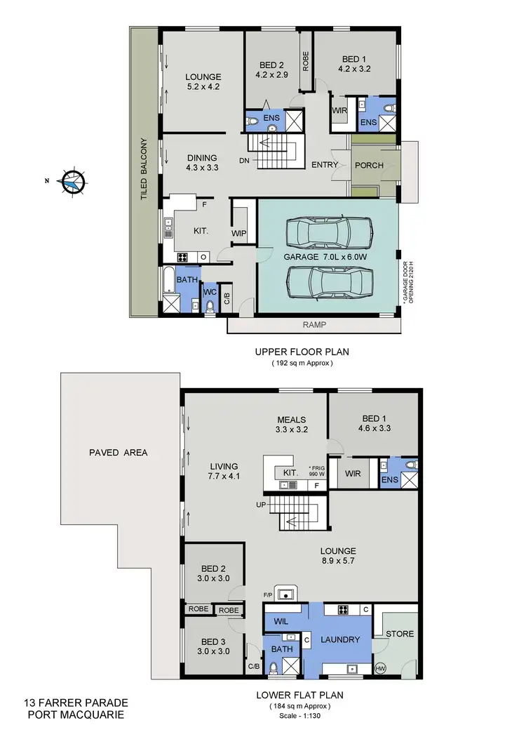 Floorplan of Homely house listing, 13 Farrer Parade, Port Macquarie NSW 2444