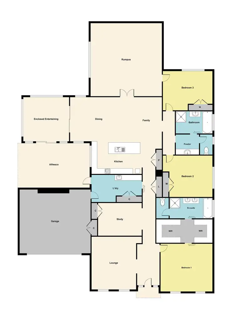 Floorplan of Homely house listing, 9 Copeworth Court, Alfredton VIC 3350