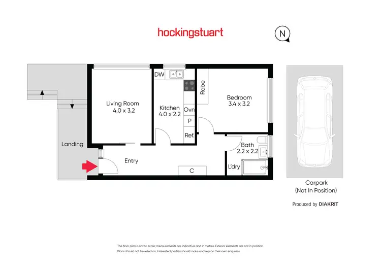 Floorplan of Homely apartment listing, 12/87-89 Mitchell Street, Bentleigh VIC 3204