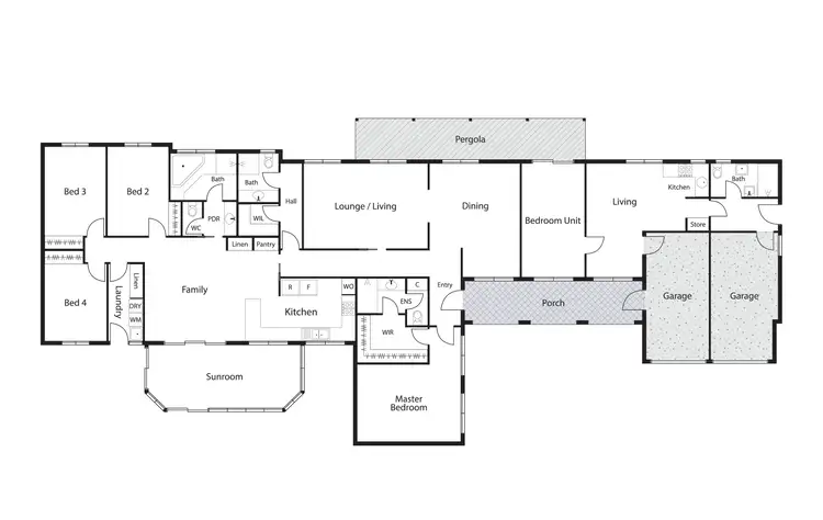 Floorplan of Homely house listing, 7 Byatt Place, Isaacs ACT 2607