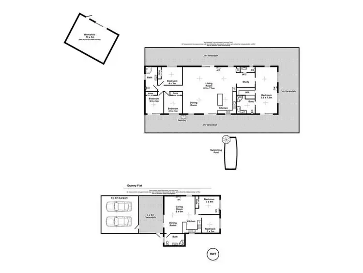 Floorplan of Homely house listing, 155 Abrus Road, Humpty Doo NT 836