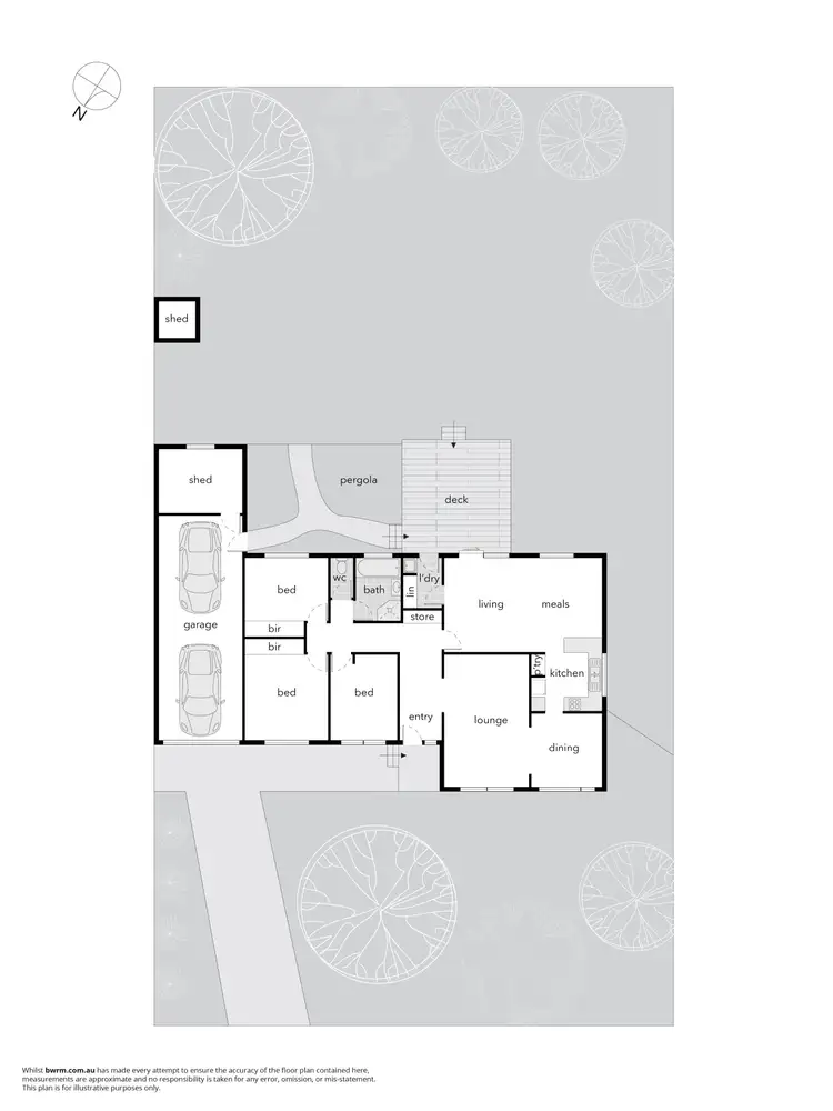Floorplan of Homely house listing, 9 Dalyell Street, Chisholm ACT 2905