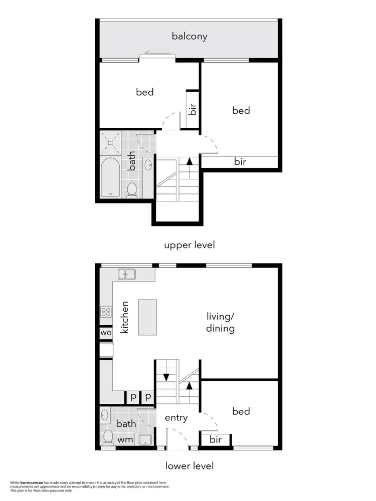 Floorplan of Homely townhouse listing, 49/85 Crozier Circuit, Kambah ACT 2902