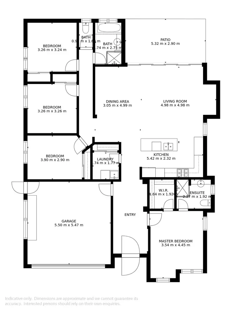 Floorplan of Homely house listing, 8 Caper White Court, Kallangur QLD 4503