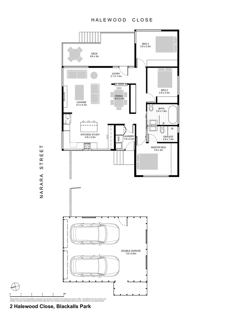 Floorplan of Homely house listing, 2 Halewood Close, Blackalls Park NSW 2283