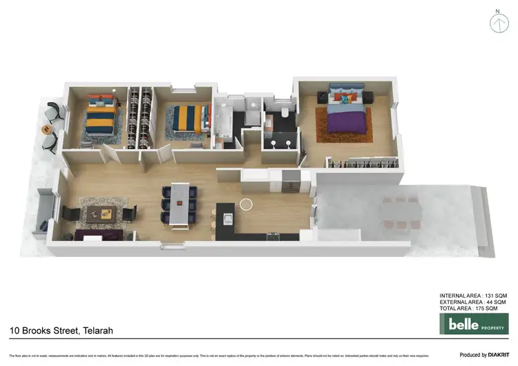 Floorplan of Homely house listing, 10 Brooks Street, Telarah NSW 2320
