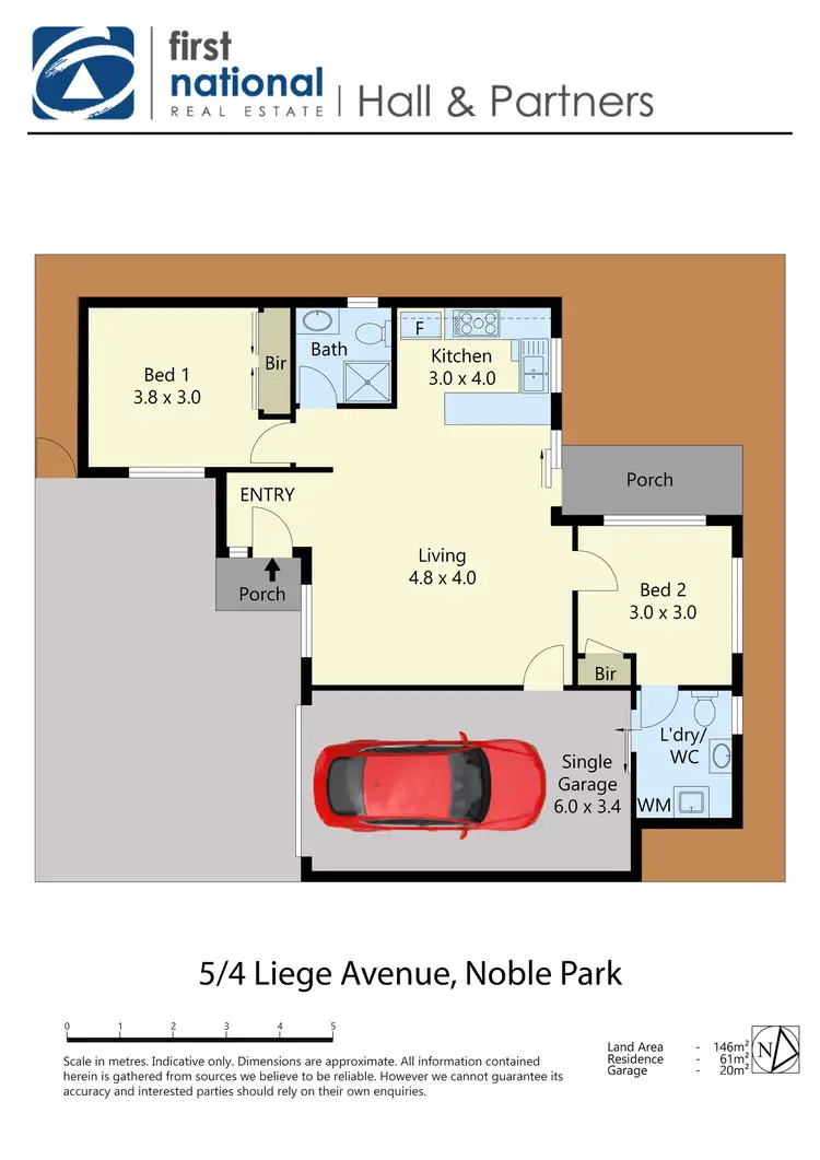 Floorplan of Homely unit listing, 5/4 Liege Avenue, Noble Park VIC 3174
