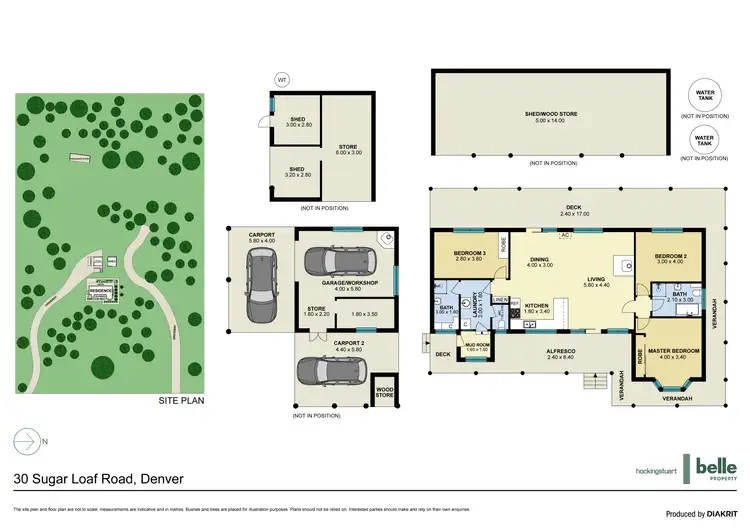 Floorplan of Homely house listing, 30 Sugar Loaf Road, Denver VIC 3461
